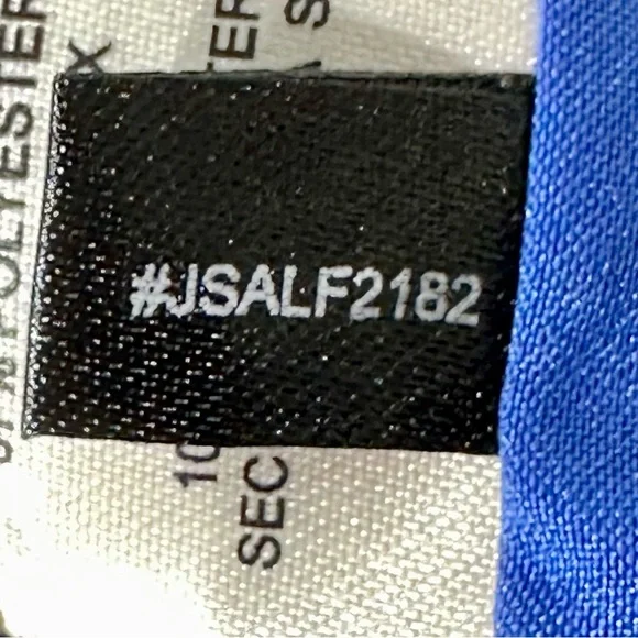 Jessica Simpson NWT Royal Blue Ruffled One-Shoulder Dress Size 8 - Picture 13 of 16